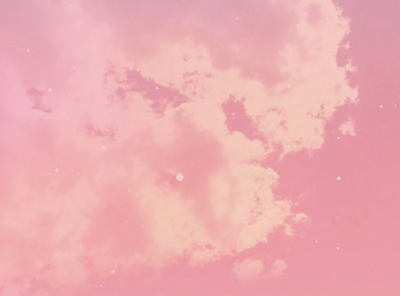 Soft cloudy is gradient pastel,Abstract sky background in sweet colorの写真素材