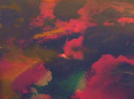 abstract watercolor background, hand painted background, watercolor backgroundの写真素材