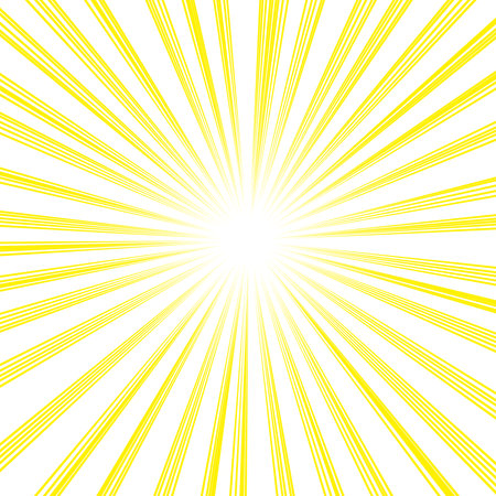 Sunburst, sunburst background. Sunburst with rays. Sunburst with rays. Concentrated line, cartoon, webtoon, line, center, spread, burstの写真素材