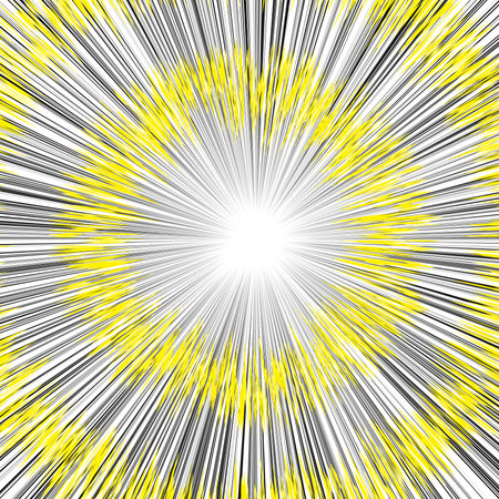 Comic book speed lines background. Vector Illustration.の写真素材