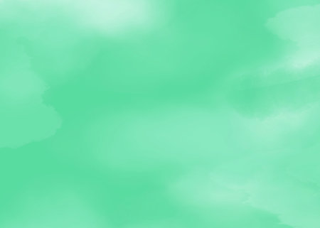 Abstract green watercolor background. Watercolor texture. Vector illustration. sky,cloud,weather,sunny,expanseの写真素材