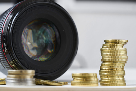 earning money in photographyの写真素材