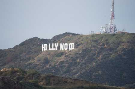 Hollywood Signのeditorial素材