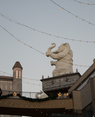 Highland Center and the Elephantのeditorial素材