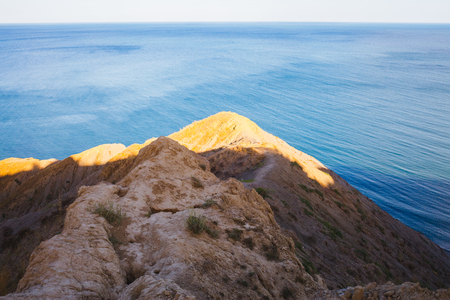 Rise above the sea and observation deckの写真素材