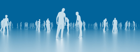 People i  the cityの写真素材