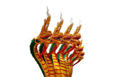 7 head of Naga.の写真素材