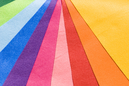 ten colorful clothの写真素材