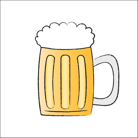 Beer illustrationのイラスト素材