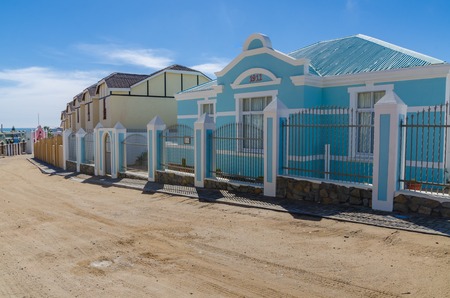 Historic colonial buildings of German colonial timesのeditorial素材