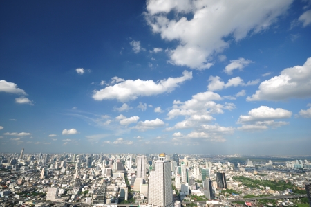 Bangkok city skyの写真素材