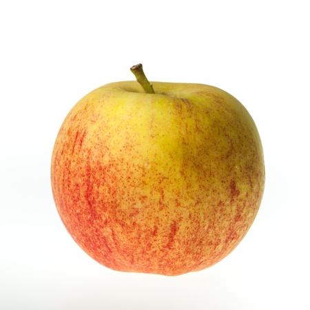Isolate of the apple against white backgroundの写真素材