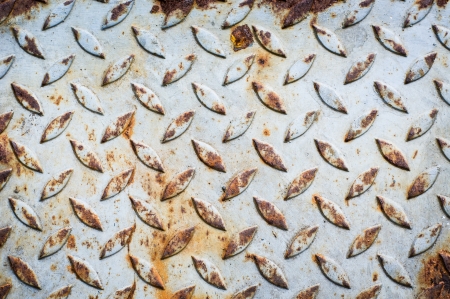 Close up of rusty iron sheet, using for backgroundの写真素材