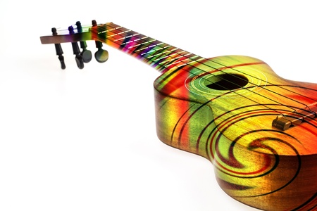 Koa Ukuleleの写真素材