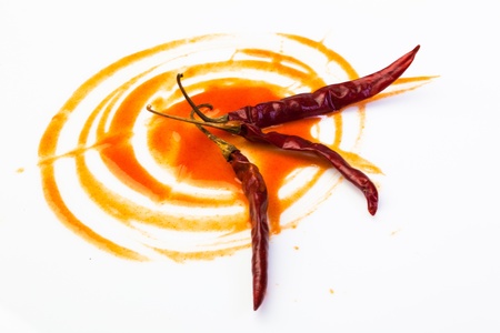 Chili pepper backgroundの写真素材
