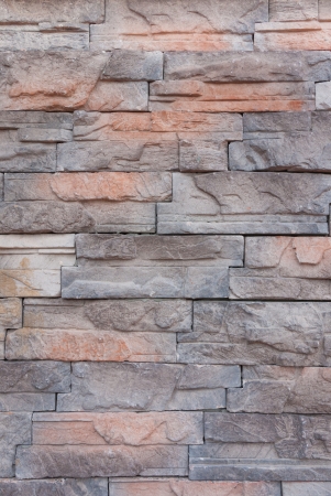 Pattern of grunge stones wallの写真素材