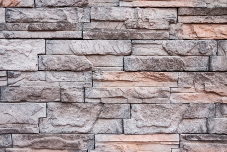 Pattern of grunge stones wallの写真素材
