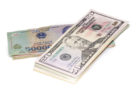 Pile of banknote の写真素材