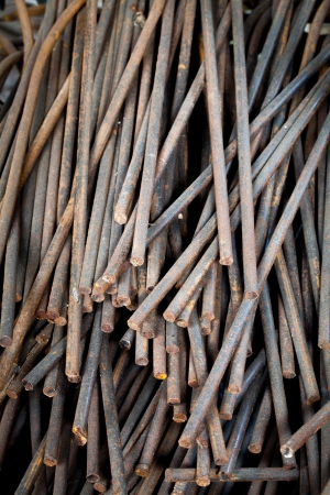 Heavy duty steel wire for constructionの写真素材