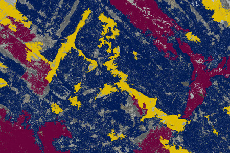 Grunge cement texture with multi-colourの写真素材