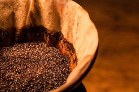 Still life with coffee drip.の写真素材