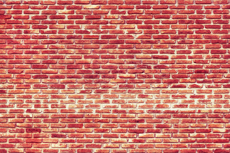 Pattern of old vintage brick wallの写真素材
