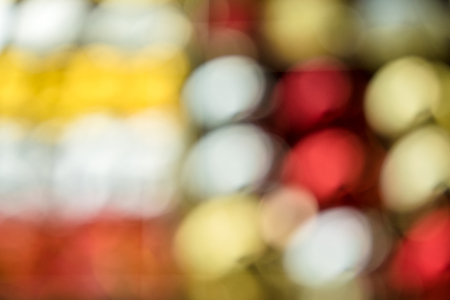 Defocus or blured Christmas decoration bokenの写真素材