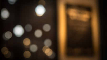 Vintage bokeh light backgroundの写真素材