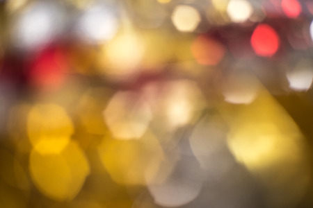 Defocus or blured Christmas decoration bokenの写真素材