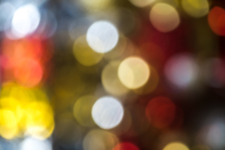 Defocus or blured Christmas decoration bokenの写真素材