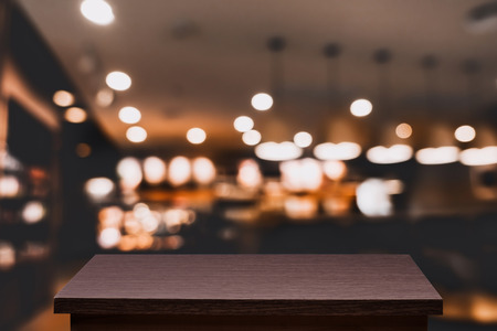 Blur or Defocus image of Coffee Shop or Cafeteria for use as Backgroundの写真素材