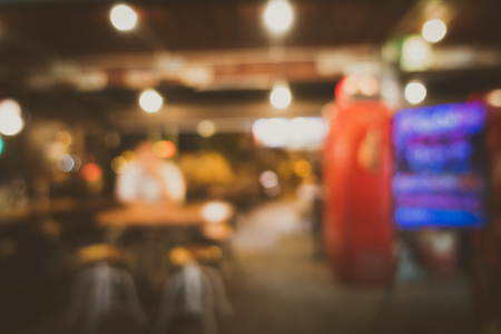 Blur restaurant - vintage effect style pictureの写真素材