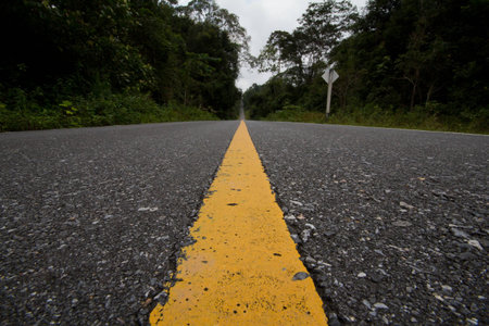 Road Line, Thailandのeditorial素材