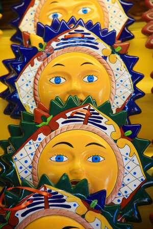 ceramic Souvenir,cozumel,Mexico.の写真素材
