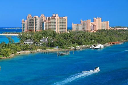 Atlantis on Paradise Island in Nassau,Bahamas.のeditorial素材
