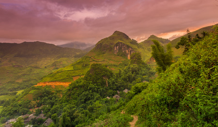 beautiful pictures of nature in Vietnamのeditorial素材