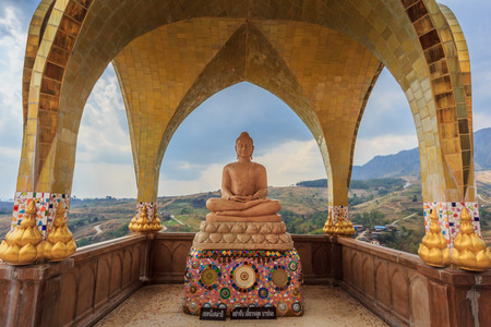 Buddha is very elegant and beautiful.の写真素材