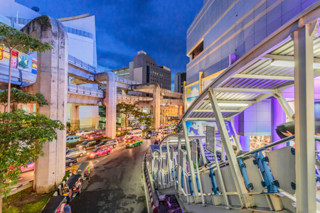 Light at night in Thuringia in Bangkok .のeditorial素材