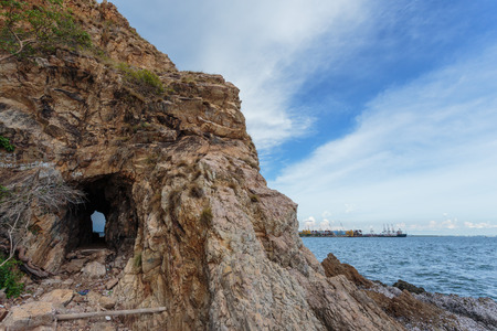 In the view of the ocean and nature Beautifulの写真素材