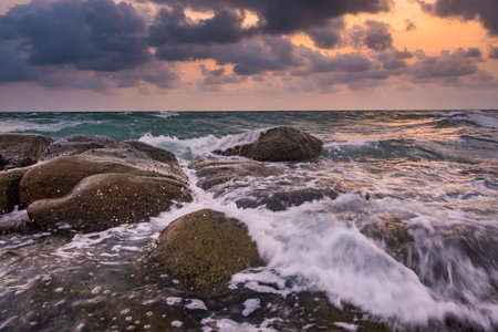 When the sun is golden And the sea that the waves beat Makes you feel refreshed and rested
