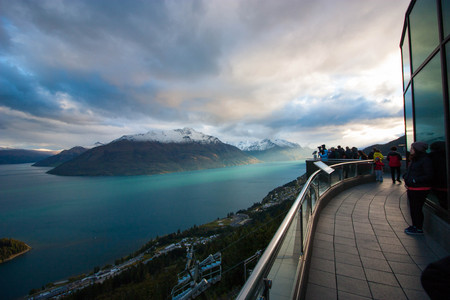 Light and reflection on the top of the mountainのeditorial素材