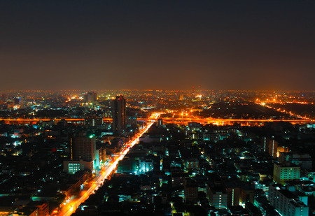city in bangkok の写真素材