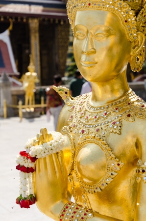 Golden angelの写真素材