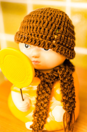 Monk novice ceramic の写真素材