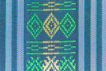 Texture of Thai fabric, for your design の写真素材