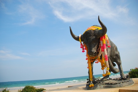 thungwualaen chumphon beach thailandの写真素材