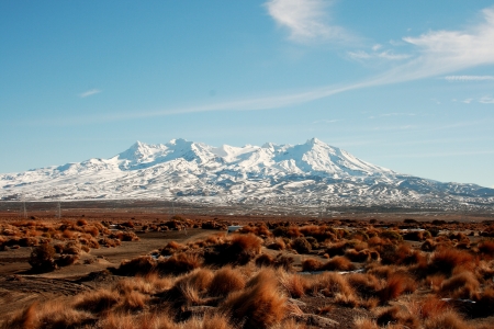 Beautiful landscape mountain, New Zealandの写真素材