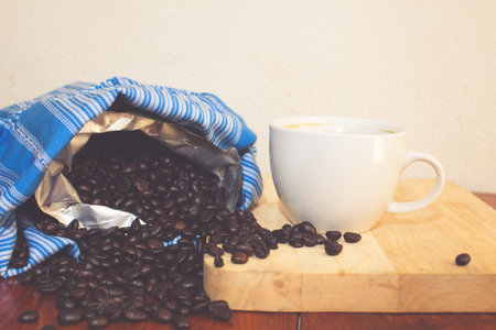 hot fresh coffee