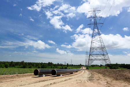 Gas pipeline construction