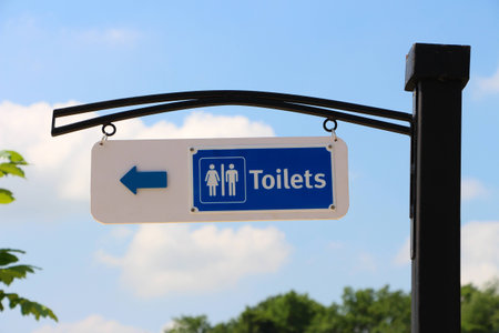 toilets signの写真素材